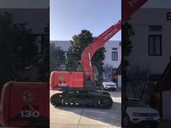 HITACHI ZX130 Использованный мини-экскаватор Hitachi 0,52 м3 Мощность 13100 кг для транспортировки