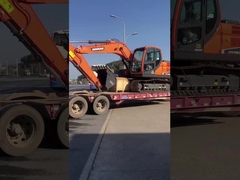 Doosan DX130 Использованный экскаватор 0.53m3 13010kg с гидравлической системой