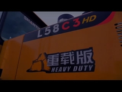 Тип шины Использованный колесный погрузчик SHANTUI L58C3 Надежный с хорошим обслуживанием