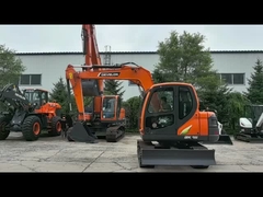 DX75 Использованный экскаватор Doosan 0,40m3 ведро 7500kg с безопасной эксплуатацией