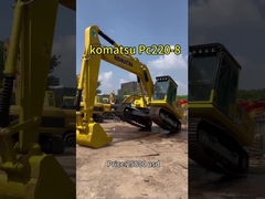 Komatsu PC220 Амфибийный мини гидравлический экскаватор с компактной структурой